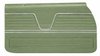 Front Deluxe Door Panel Set for 1969 Chevrolet El Camino [Light Green] - image 2