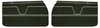 Front Deluxe Door Panel Set for 1969 Chevrolet El Camino [Dark Green] - image 1