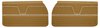 Front Deluxe Door Panel Set for 1969 Chevrolet El Camino [Saddle] - image 1