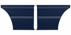 Rear Standard Side Panel Set for 1969 Chevrolet Chevelle, Coupe/Hardtop [Dark Blue] - image 1