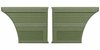 Rear Standard Side Panel Set for 1969 Chevrolet Chevelle, Coupe/Hardtop [Light Green] - image 1