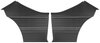 Rear Deluxe Side Panel Set for 1969 Chevrolet Chevelle, Coupe/Hardtop [Black] - image 1