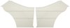 Rear Deluxe Side Panel Set for 1969 Chevrolet Chevelle, Coupe/Hardtop [Parchment] - image 1