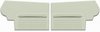 Rear Standard Side Panel Set for 1969 Chevrolet Chevelle, Convertible [Parchment] - image 1