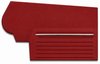 Rear Standard Side Panel Set for 1969 Chevrolet Chevelle, Convertible [Red] - image 2