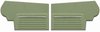 Rear Standard Side Panel Set for 1969 Chevrolet Chevelle, Convertible [Light Green] - image 1