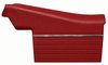 Rear Deluxe Side Panel Set for 1969 Chevrolet Chevelle, Convertible [Red] - image 2