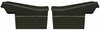Rear Deluxe Side Panel Set for 1969 Chevrolet Chevelle, Convertible [Dark Green] - image 1