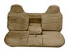 Bench Seat Upholstery for 1992-1997 Ford, F150, F250, F350 Std Cab [w/Center Arm Rest/Head Rest Covers, Sandstone/Sandstone] - image 2