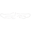 Intermediate Brake Line Kit 2005-2006 Ford Escape 2WD AWABS Disc/Drum [Stainless] - image 1