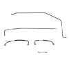 Transmission Cooler Lines 2000-2007 Ford Taurus, non-ABS, Disc/Drum [Stainless] - image 1
