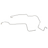 2-Piece Transmission Cooler Line Set 1969 Ford Fairlane, Torino w/ 351W, FMX Transmission [Stainless] - image 1