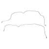 2-Piece Transmission Cooler Lines 1970-1971 Ford Fairlane, Torino w/ BIG BLK, C6 Transmission [Stainless] - image 1
