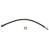 Front Brake Flex Hose 1968-1973 Javelin/AMX, 69 Rambler SC, 70 Rebel w/Front Drum, 1965-1966 Ford Mustang w/Disc [Stainless] - image 1
