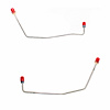 Rear Axle Brake Line 2000-2007 Ford Focus, AWABS, Traction Control Disc/Drum [Steel] - image 1