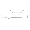 Rear Axle Brake Line 1960-1963 Ford Falcon 1960-1963 Comet, 6cyl Engine [Steel] - image 1