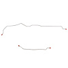 Rear Axle Brake Line 1964-1965 Ford Falcon, 1964-1965 Mercury Comet, 6cyl Engine [Stainless] - image 1