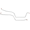 FM2 Transmission Cooler Line Set 1960-1964 Ford Falcon, Mercury Comet, 6cyl [Steel] - image 1
