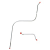 Fuel Pump to Intake Vacuum Lines, 2-Piece 1958-1960 Ford Thunderbird, 352CID [Steel] - image 1