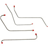 Fuel Pump to Carb & Wiper Vacuum Lines, 4 Line Set 1956 Ford Thunderbird [Steel] - image 1
