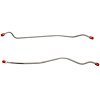 Power Steering Cylinder to Valve Lines, 2-Pieces 1960 Ford Thunderbird [Stainless] - image 1