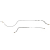 2-Piece Rear Axle Brake Line Set 1955-1956 Ford Thunderbird [Stainless] - image 1