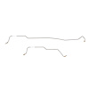 2-Piece Rear Axle Brake Line Set 1963 Ford Thunderbird [Stainless] - image 1