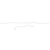 Intermediate Brake Line 1999-2001 F-250/350 Super-Duty, RWABS Regular Cab/Long Bed, Extended Cab/Short Bed [Steel] - image 1