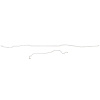 Intermediate Brake Line 1999-2001 F-250/350 Super-Duty, RWABS, Extended Cab/Long Bed, Crew Cab/Short Bed [Steel] - image 1