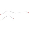 2-Piece Rear Axle Brake Lines 1967-1972 Ford F-250 [Steel] - image 1