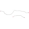 Rear Axle Brake Line 1995-1997 Ford Truck [Steel] - image 1