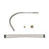 Choke Tube Kit, 1 Line & Insulator 1964-1965 Ford Fairlane, Falcon, Mustang, Mercury Comet, 170CID 6cyl, 1BBL [Stainless] - image 1