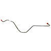 Pump to Carb Fuel Line 1970-1973 Ford Mustang, Torino & Mercury Cougar, 351C 2BBL w/o A/C [Stainless] - image 1