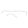 Rear Brake Lines 1967 Ford Mustang, w/ 9 in. Rear Axle, 2-Piece Set [Steel] - image 1