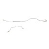 Rear Axle Brake Lines 1967 Ford Mustang, 9 in.-31-Spline, 2 Lines [Stainless] - image 1
