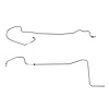Transmission Cooler Line Set 1969-1970 Ford Mustang & Mercury Cougar, 351W w/FMX Trans, w/Heavy Duty Cooling [Steel] - image 1