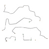 Front Brake Line Kit 1998-2001 Ranger [Steel] - image 1