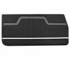 Front Standard Door Panel Set for 1970-1972 Chevrolet Chevelle & El Camino, 2-Door Coupe (HT) and Convertible [Black] - image 2