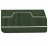 Front Standard Door Panel Set for 1971 Chevrolet Chevelle & El Camino, 2-Door Coupe (HT) and Convertible [Jade] - image 2