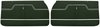 Front Deluxe Door Panel Set for 1970 Chevrolet Chevelle [Dark Green] - image 1