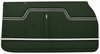 Front Deluxe Door Panel Set for 1970 Chevrolet Chevelle [Dark Green] - image 2
