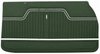 Front Deluxe Door Panel Set for 1971 Chevrolet Chevelle [Jade] - image 2