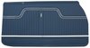 Front Deluxe Door Panel Set for 1970 Chevrolet Chevelle [Medium Blue] - image 2