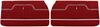 Front Deluxe Door Panel Set for 1970 Chevrolet Chevelle [Red] - image 1