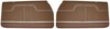 Front Deluxe Door Panel Set for 1971 Chevrolet Chevelle [Saddle] - image 1