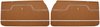 Front Deluxe Door Panel Set for 1972 Chevrolet Chevelle [Tan] - image 1