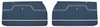 Front Deluxe Door Panel Set for 1971 Chevrolet El Camino [Blue] - image 1
