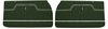 Front Deluxe Door Panel Set for 1970 Chevrolet El Camino [Dark Green] - image 1