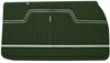 Front Deluxe Door Panel Set for 1972 Chevrolet El Camino [Dark Green] - image 2