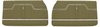 Front Deluxe Door Panel Set for 1970 Chevrolet El Camino [Gold] - image 1